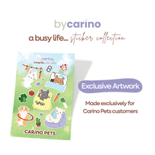 'A BUSY LIFE' - CARINO PETS STICKER COLLECTION