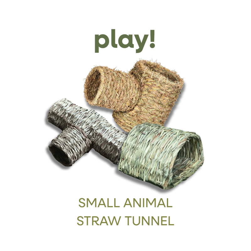 SMALL ANIMAL STRAW TUNNEL
