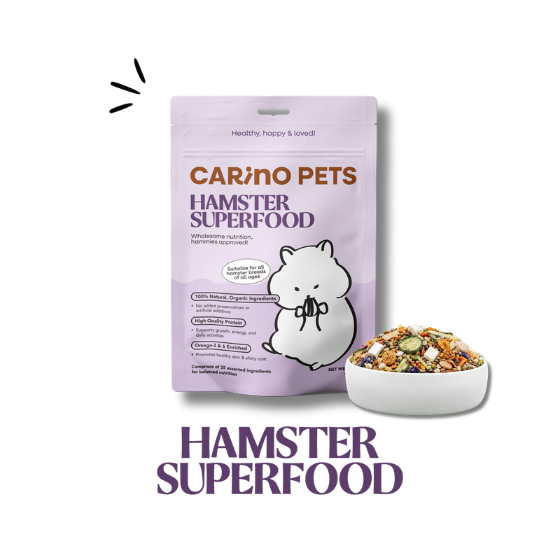 PREMIUM COMPLETE DIET FEED FOR HAMSTERS - 400G