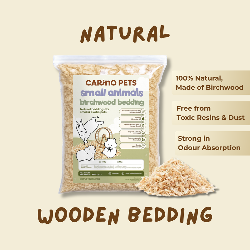 PREMIUM WOOD SHAVINGS PET BEDDING 1 KG