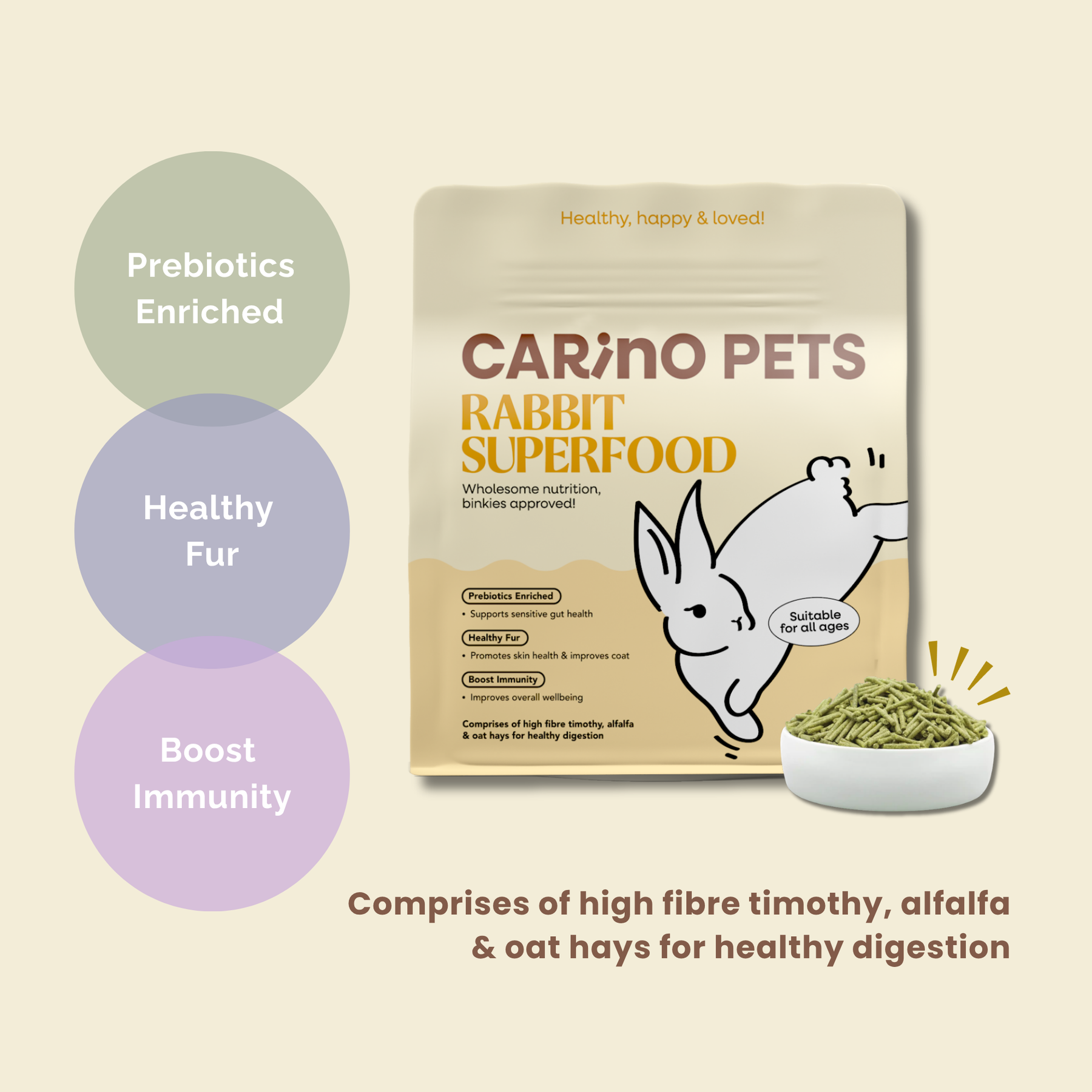 PREMIUM RABBIT SUPERFOOD 1KG