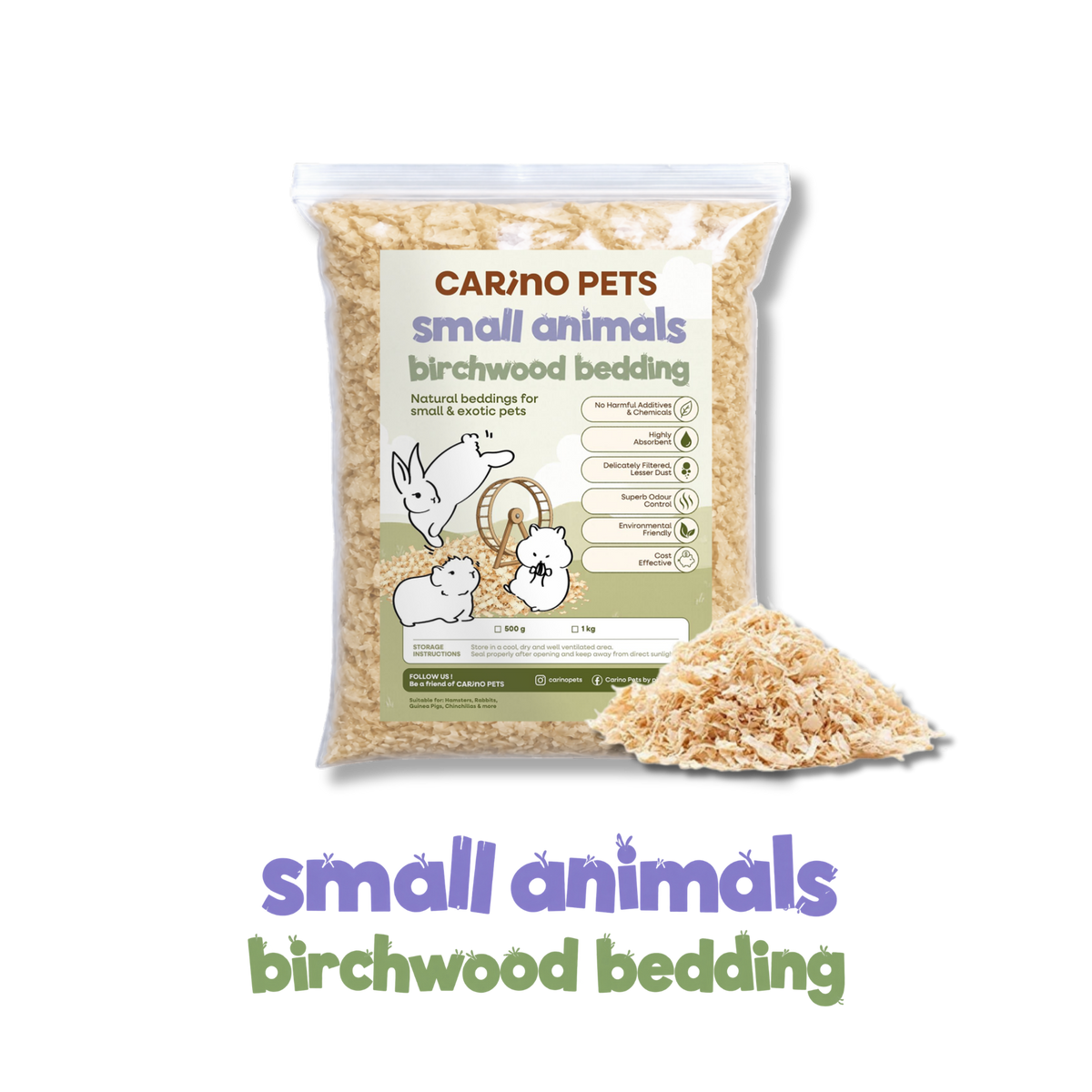PREMIUM SMALL ANIMALS BIRCHWOOD BEDDING
