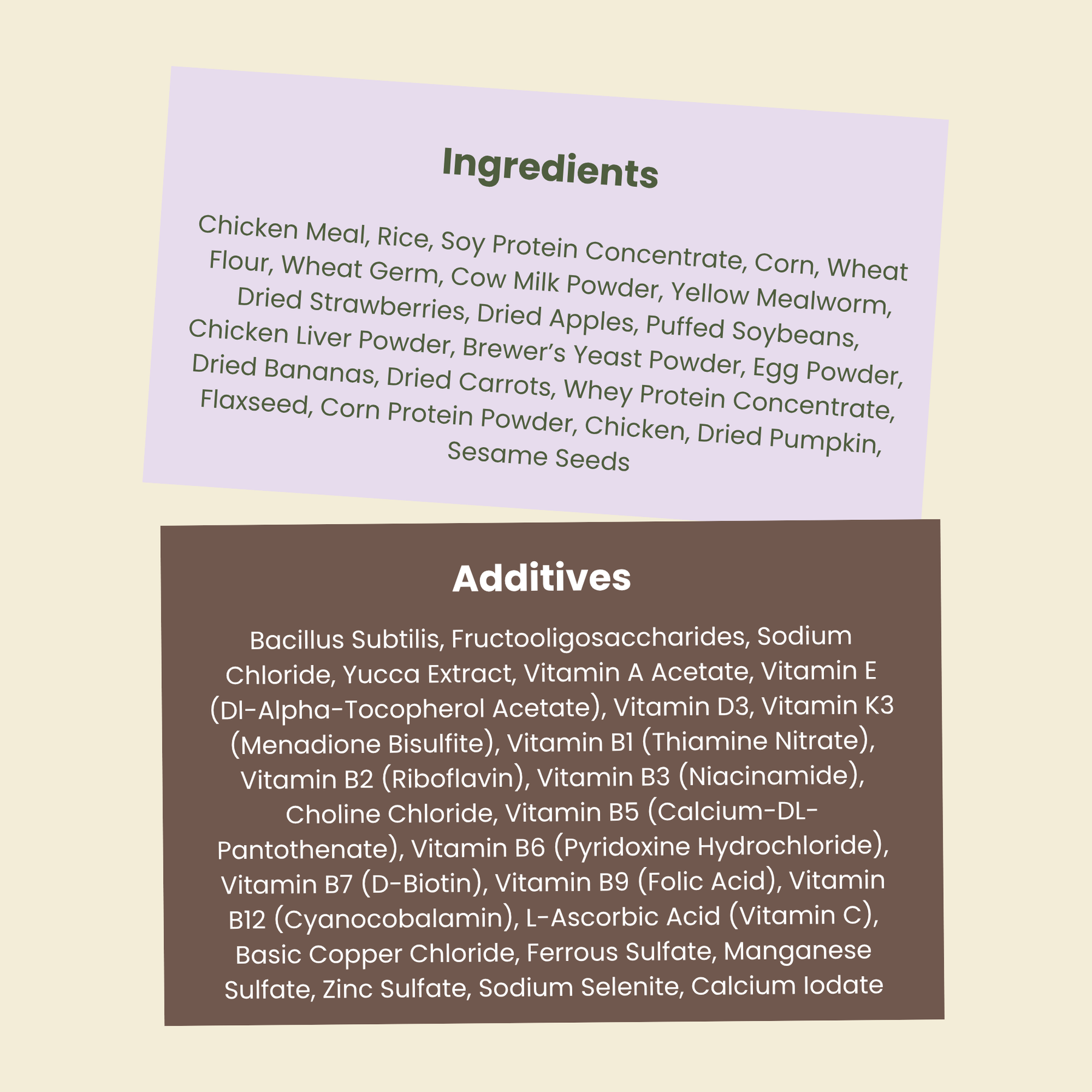 PREMIUM SUGAR GLIDER SUPERFOOD 300G