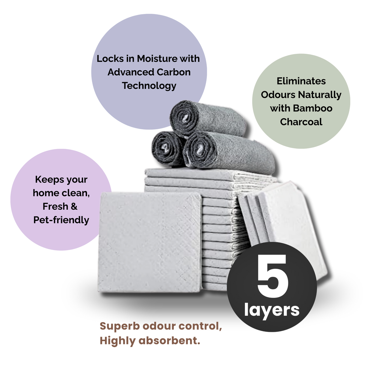 CHARCOAL PEE PAD