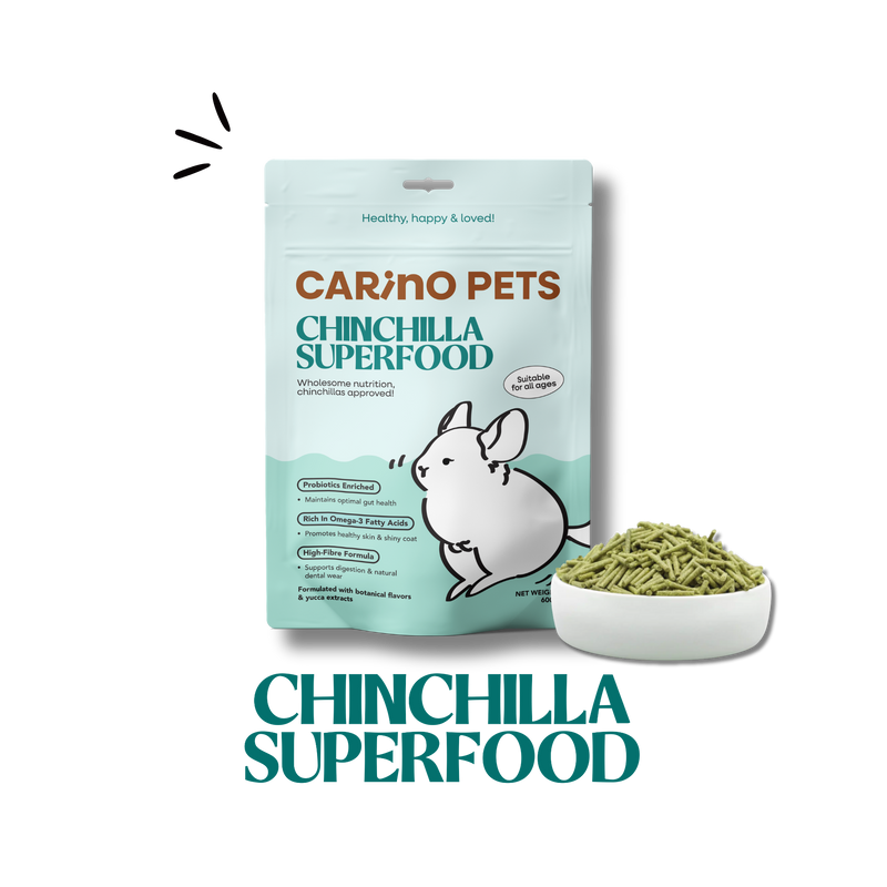 CHINCHILLA SUPERFOOD PREMIUM COMPLETE DIET FEED 600G