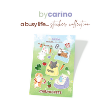 'A BUSY LIFE' - CARINO PETS STICKER COLLECTION