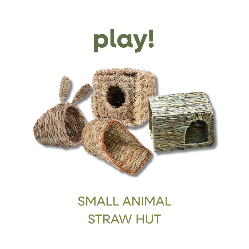 SMALL ANIMAL STRAW HUT